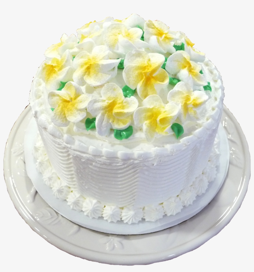 Plumeria Cake - Cake Decorating, transparent png
