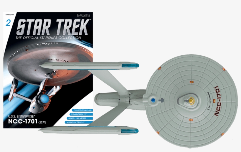 What's In Each Issue - Star Trek Starship Collection 1701, transparent png