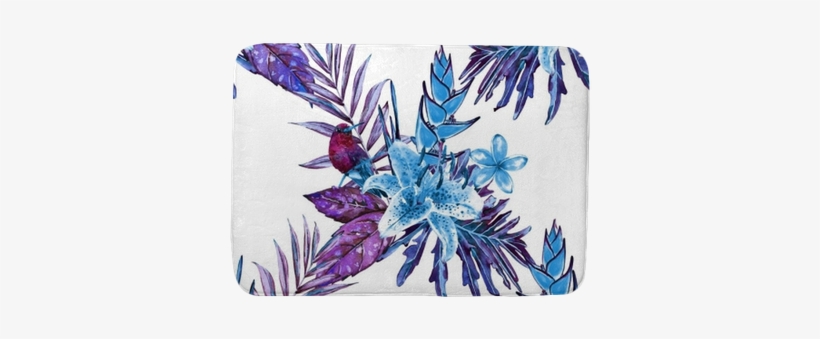 Watercolor Exotic Plants - Design, transparent png
