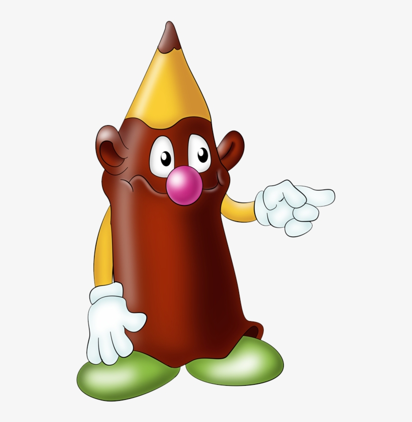 Funny Cartoon Crayons Clip Art Images Funny Cartoon - Fany Pencil Clip Art, transparent png