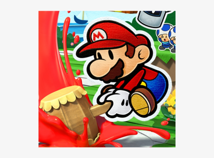 1-poopermoorio - Paper Mario Wii U, transparent png