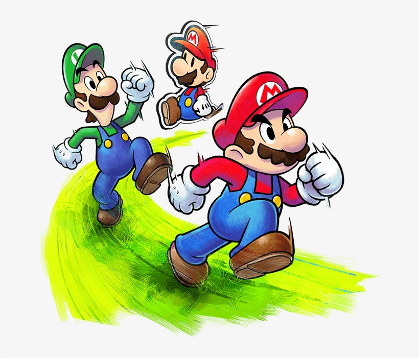 Mario, Luigi And Paper Mario - Mario Et Luigi Paper Jam, transparent png