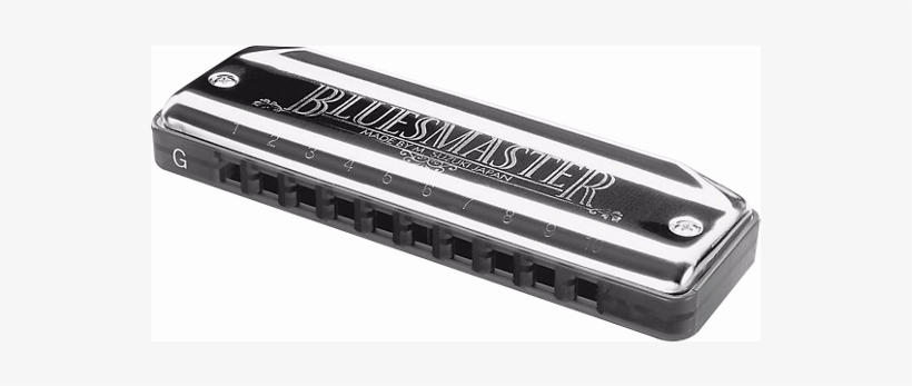 Suzuki Bluesmaster 10 Hole Diatonic Harmonica Mr250, transparent png
