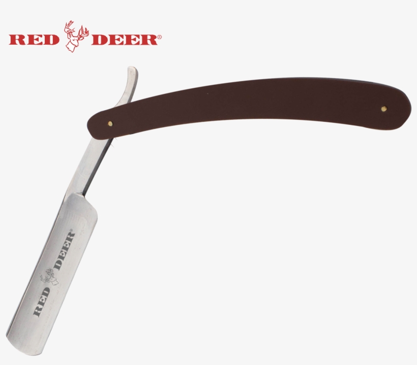 Brown Red Deer Shaving Barber Vintage Straight Razor, - Orange Red Deer Shaving Barber Vintage Straight Razor, transparent png