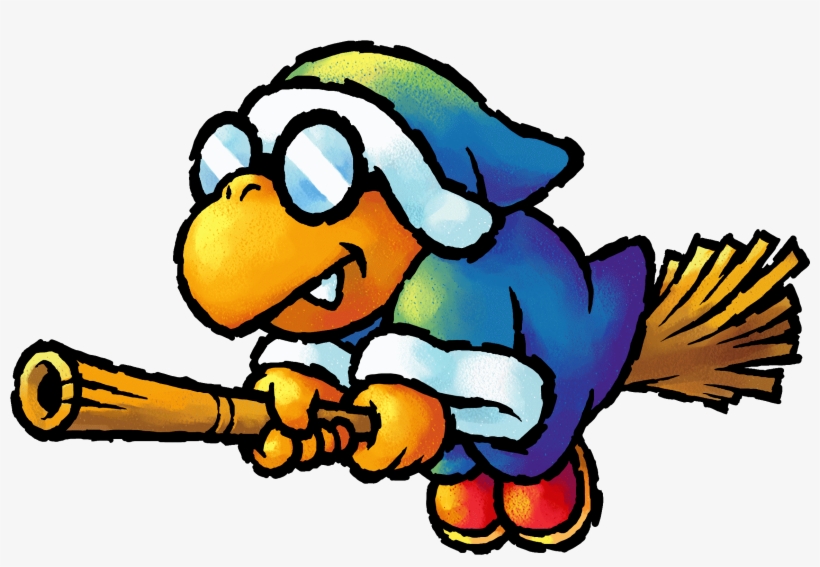 Kamek From Super Mario Bros - Como Se Llama El Mago De Mario Bros, transparent png