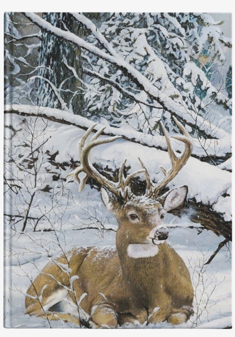 Whitetail Deer Hardcover Journal - The Huntsman, transparent png