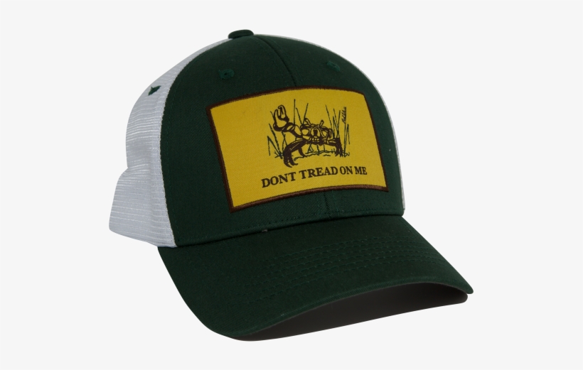 Don't Tread On Me Trucker - Baseball Cap, transparent png