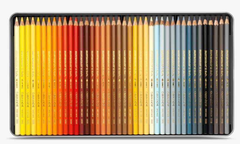 Caran D'ache Aqarelle Watercolour Pencils - Caran D Ache 120 Color Pablo Set, transparent png