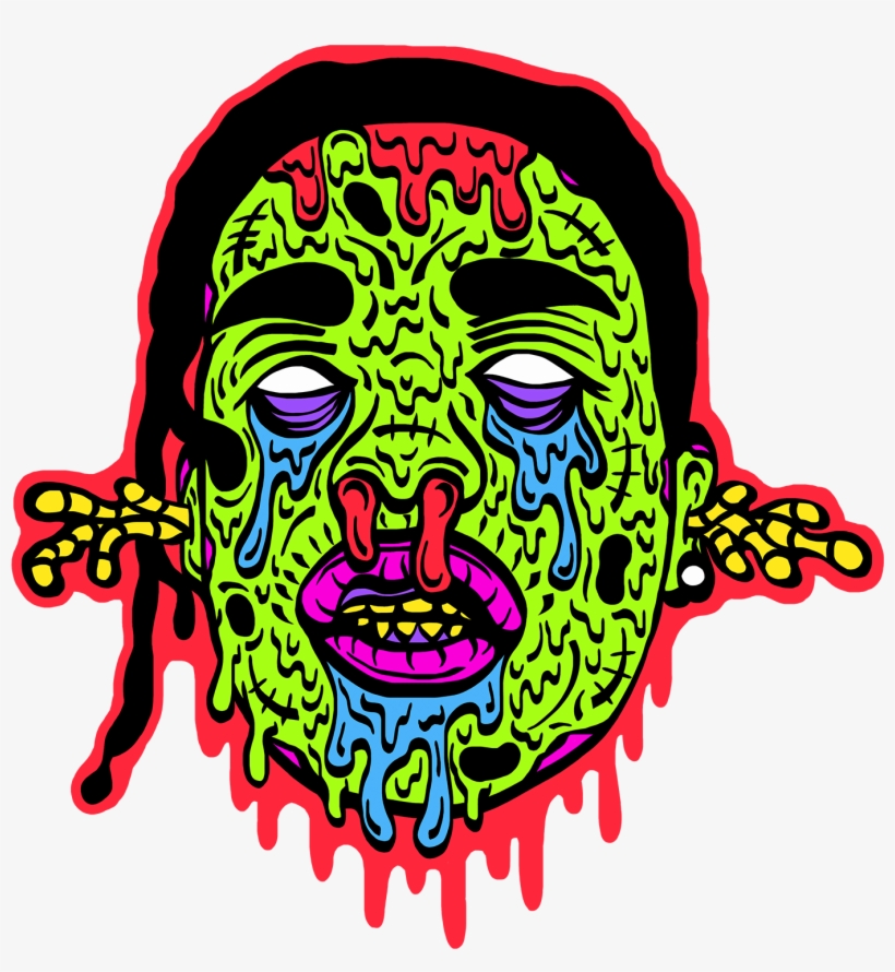 Zombie A$ap Rocky A3 Print - A$ap Rocky, transparent png