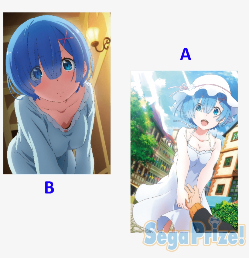 Rem Large Cushion - Re Zero Rem Large Cushion, transparent png