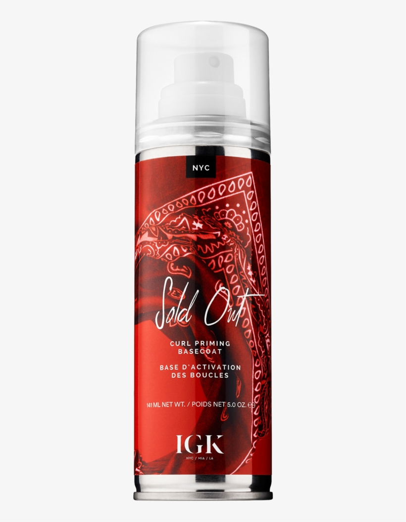 Igk Sold Out Curl Priming Basecoat, transparent png