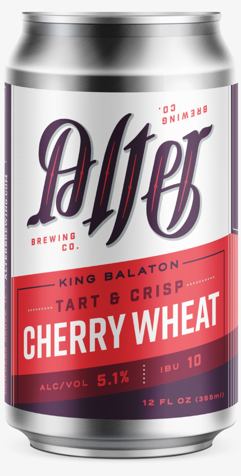 Alter Brewing Company King Balaton - Cherry Wheat Alter, transparent png
