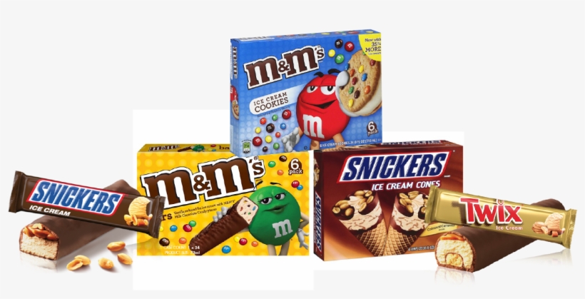 Mars Was Born In Minnesota In - Snickers Ice Cream Cones - 6 Cones, 22.2 Fl Oz, transparent png