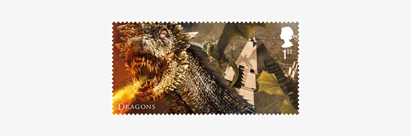 Dragons Stamp - Royal Mail Game Of Thrones Stamps, transparent png