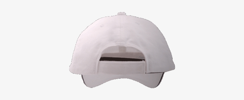 White/navy Back - White Baseball Cap Back, transparent png