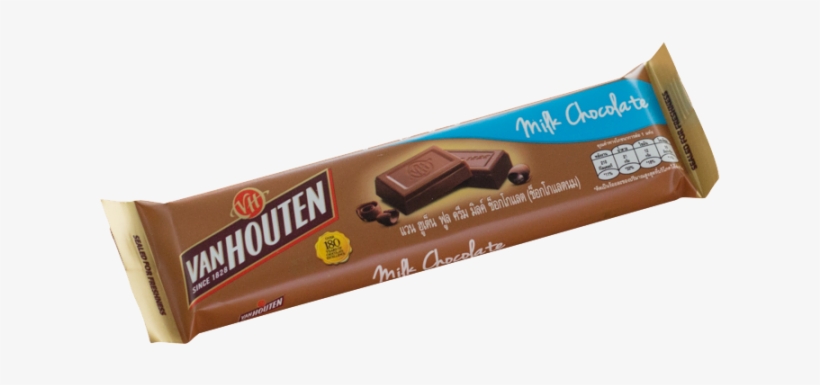 Van Houten Milk Chocolate - Dessert Bar, transparent png