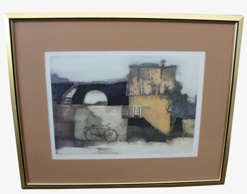 Vintage Limited Edition Print By Rosina Wachtmeister - Printing, transparent png