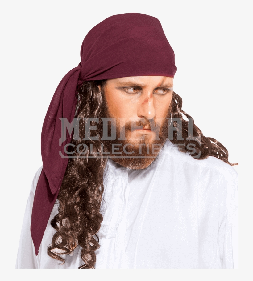 Pirate Mens Head Wrap, transparent png
