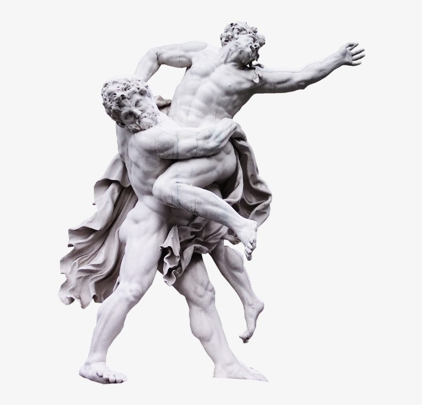 Poseidon Sculpture Png, transparent png