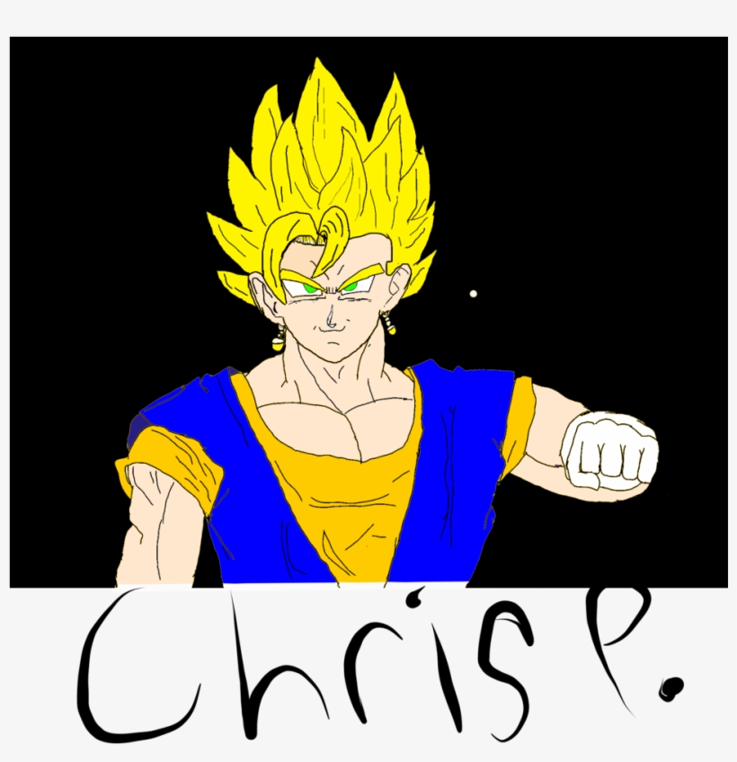 Vegito By Me, Chris P - Cartoon, transparent png