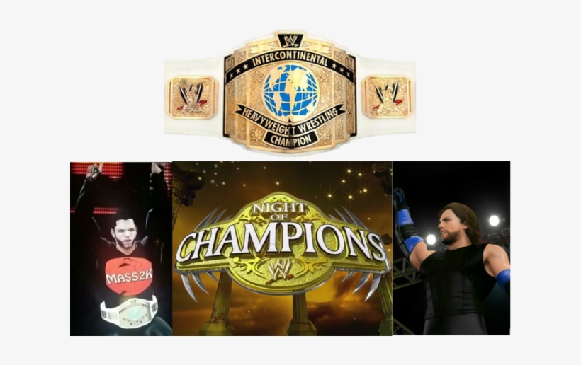 Nate Vs Eric For Intercontinental Title In A Tlc Match - Wwe Night Of Champions, transparent png