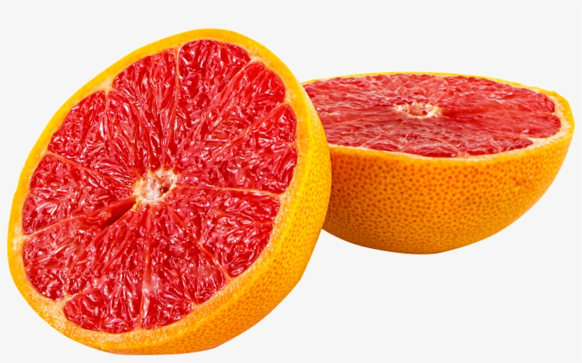 Sliced Blood Orange - Grapefruit Transparent Background, transparent png
