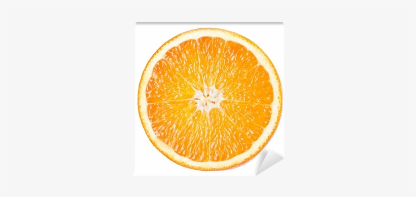 Orange Slice Isolated On White Background Wall Mural - Beard Balm & Wax - Handcrafted In Barcelona - Bergamot,, transparent png