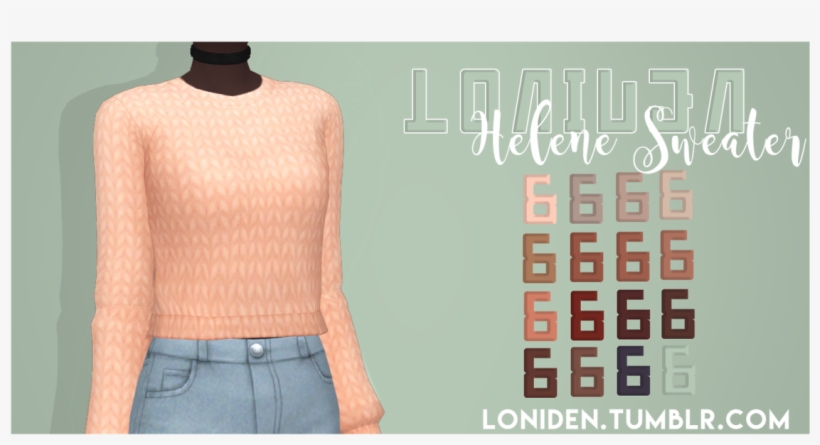 Sims 4 Mm Sweaters, transparent png