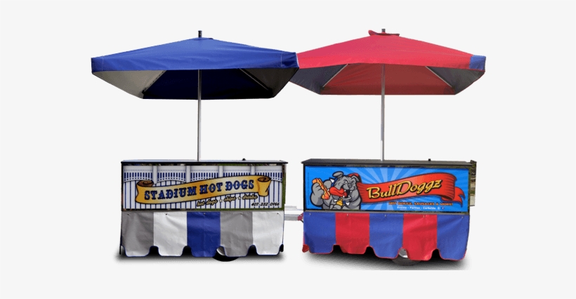 Hot Dog Cart Signs, Custom Graphics - Hot Dog Cart, transparent png