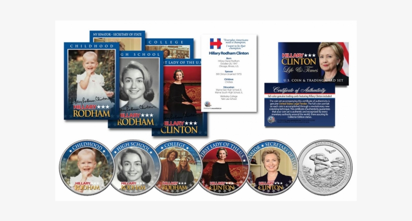 2016 Presidential Campaign 10 Piece * Life & Times - Merrick Mint Trump And Clinton - Life Campaign, transparent png