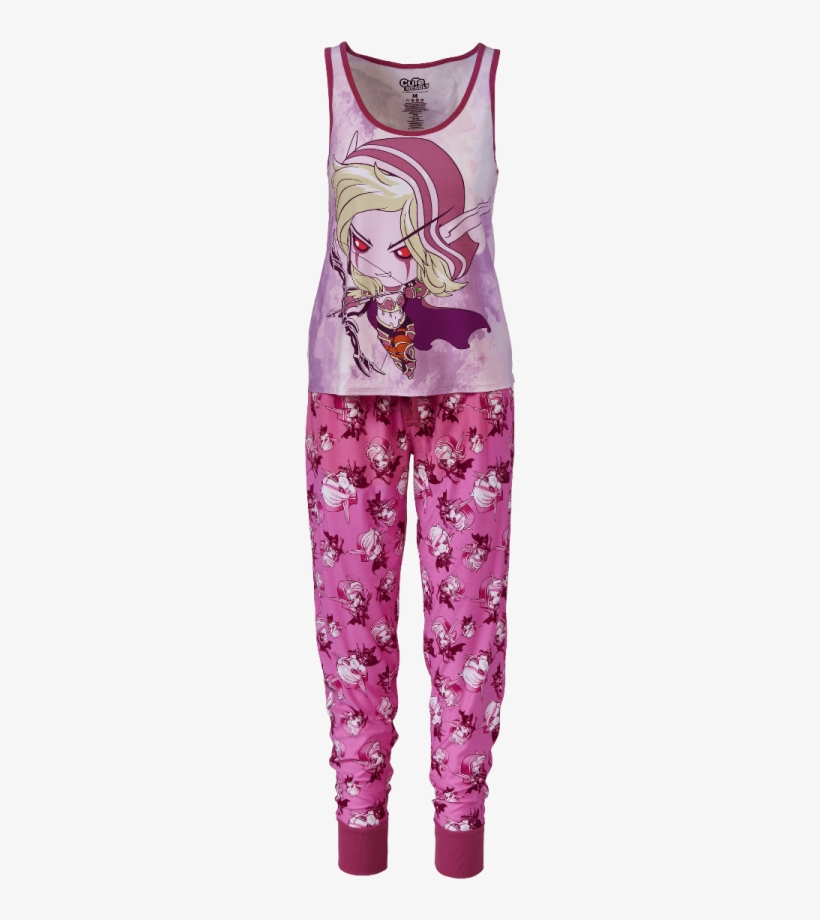 Cute But Deadly Sylvanas Two Piece Pajamas - Pajamas, transparent png