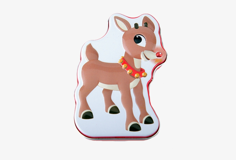 Rudolph's Reindeer Noses Cinnamon Candy - Boston America Rudolph Candy Tin, transparent png