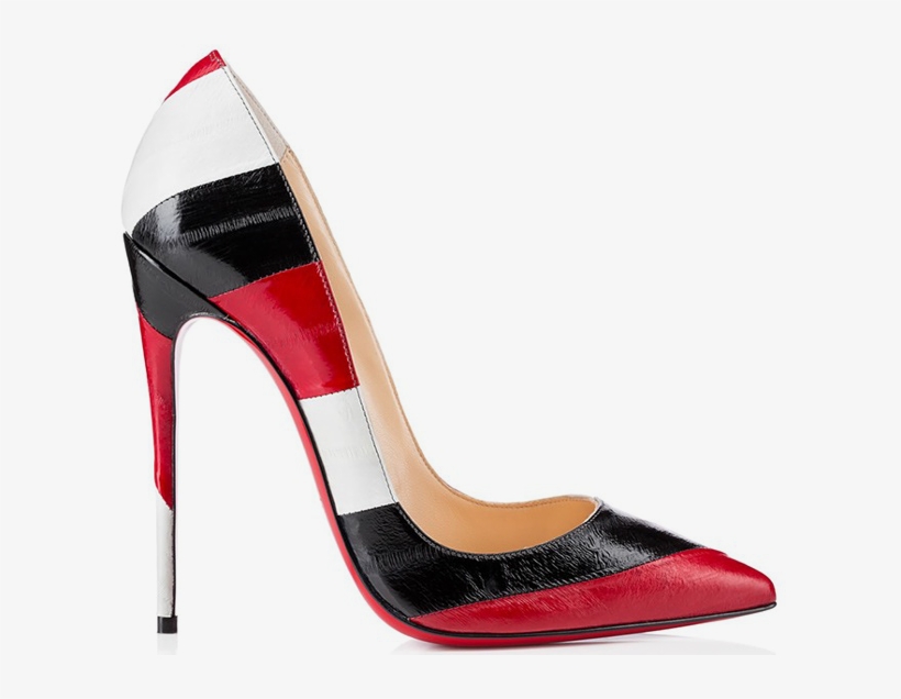 Xoxo - - Red And Black And White Heels, transparent png