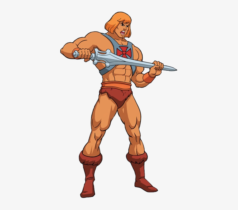 He-man - He Man Cartoon, transparent png