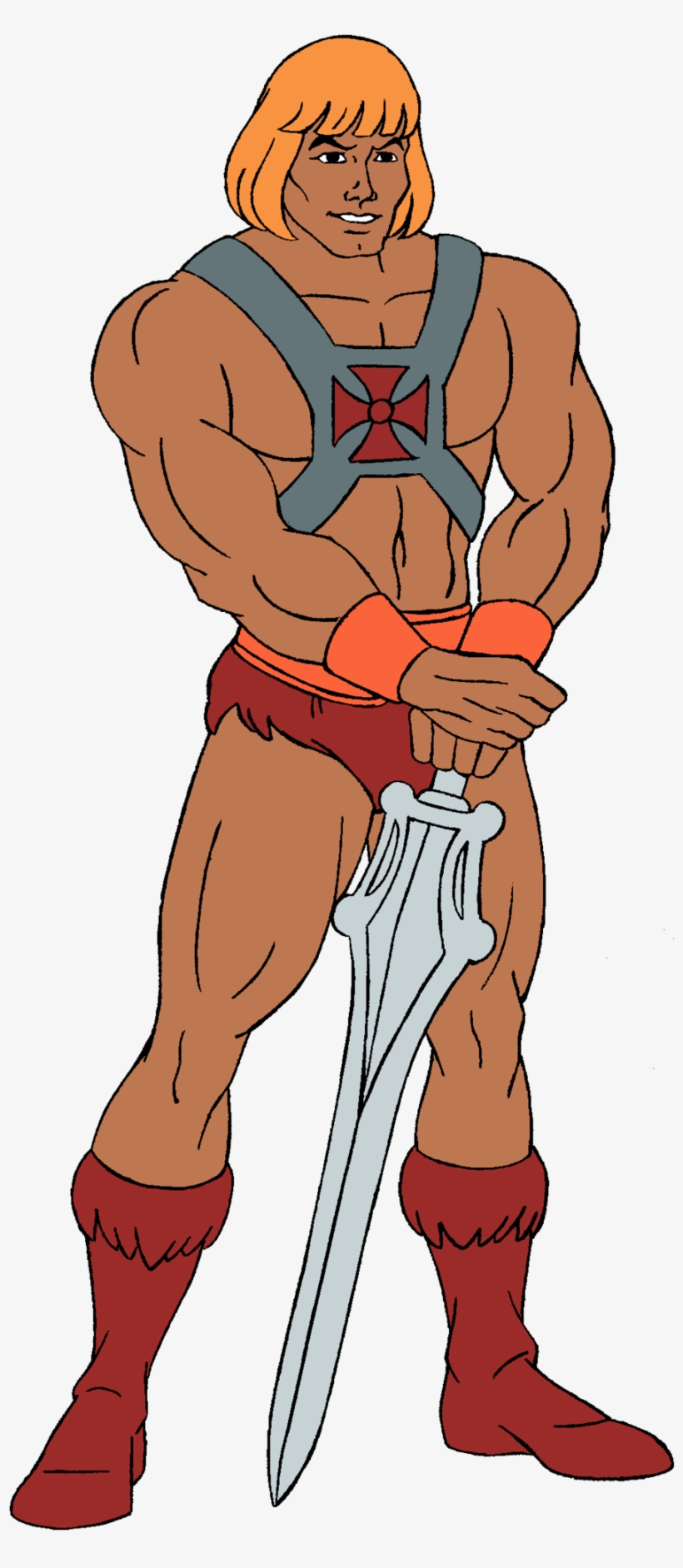 He-man - Cartoon He Man, transparent png