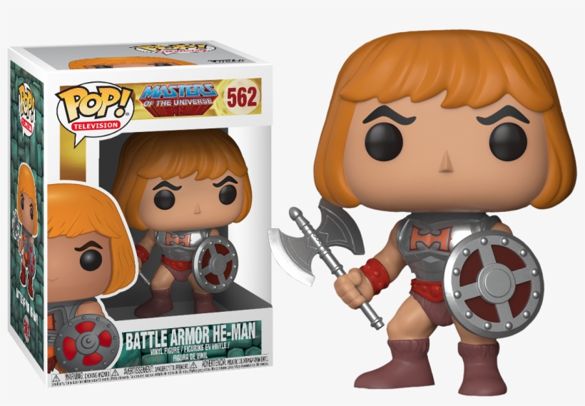 Masters Of The Universe Battle Armor He-man Funko Pop, transparent png