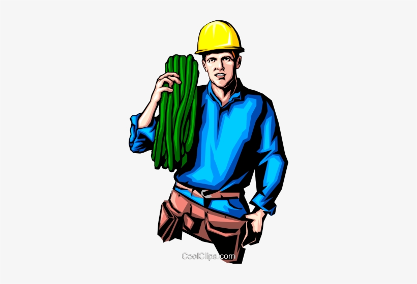 Man With Hard Hat Royalty Free Vector Clip Art Illustration - Chart View About Factory Act 1948, transparent png