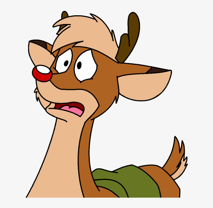 On Dasher On Dancer On Prancer On Nipple - Rudolph, transparent png