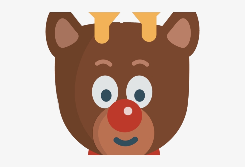 Antler Clipart Rudolph - Clip Art, transparent png