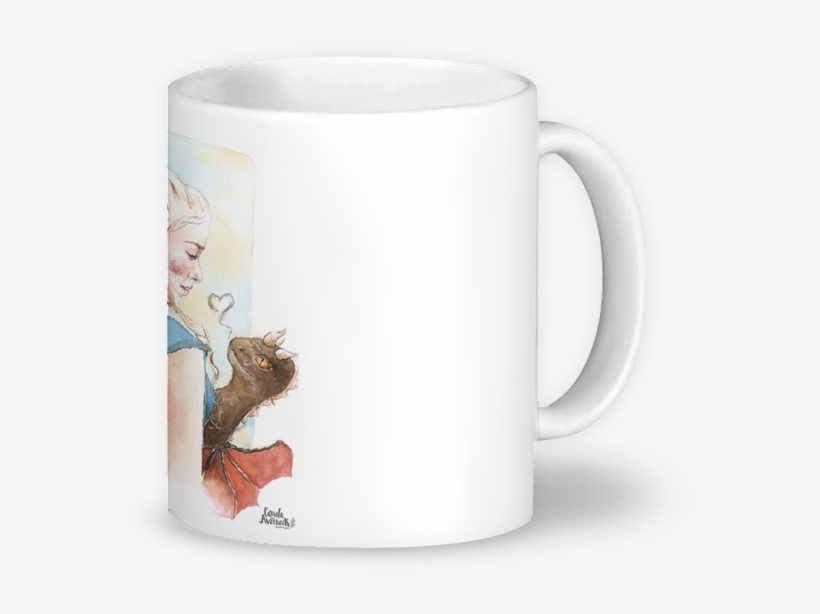 Caneca Daenerys Fucking Queen De Camila Averbeckna - Unicorn, transparent png