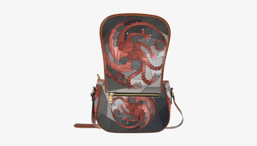 Sale Psylocke Genuine Waterproof Fabric Saddle Bags - House Targaryen, transparent png