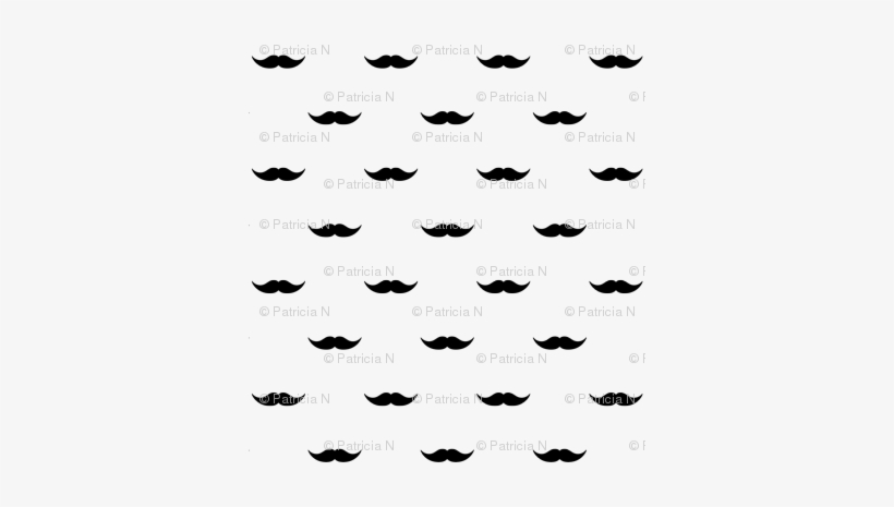 Fun Mustache - Wall Decal, transparent png