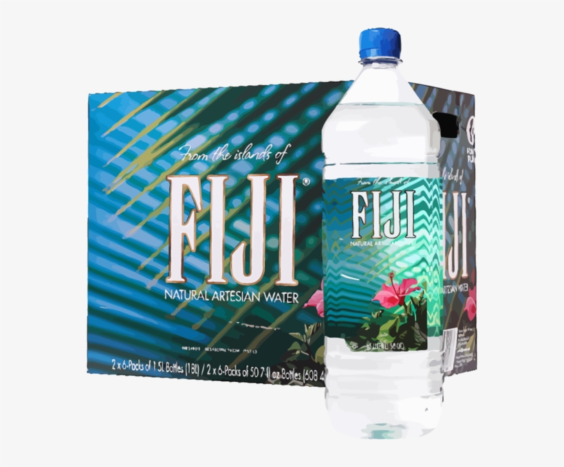 Fiji Water 24pk/16 - Fiji Water 12 Pk, transparent png
