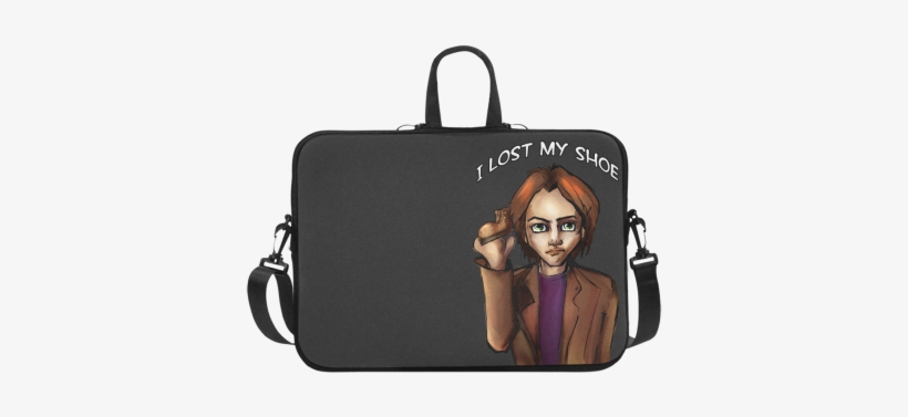 Sam Winchester Laptop Bag 17" Laptop Handbags - Interestprint Designed Laptop Shoulder Bag Blue Petunia, transparent png