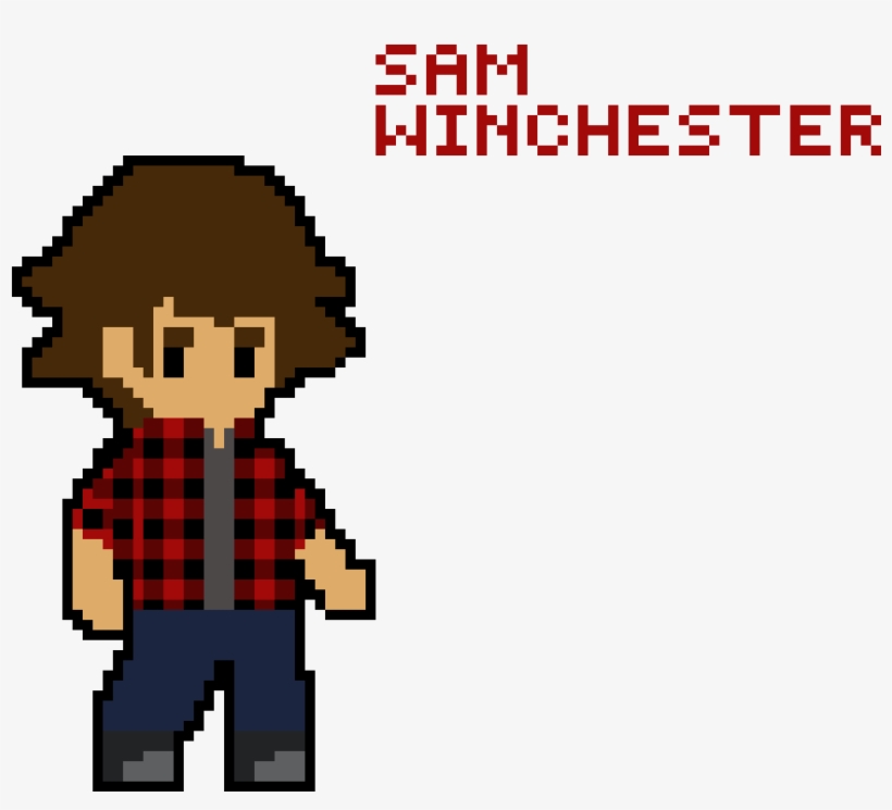 Sam Winchester - Animation, transparent png