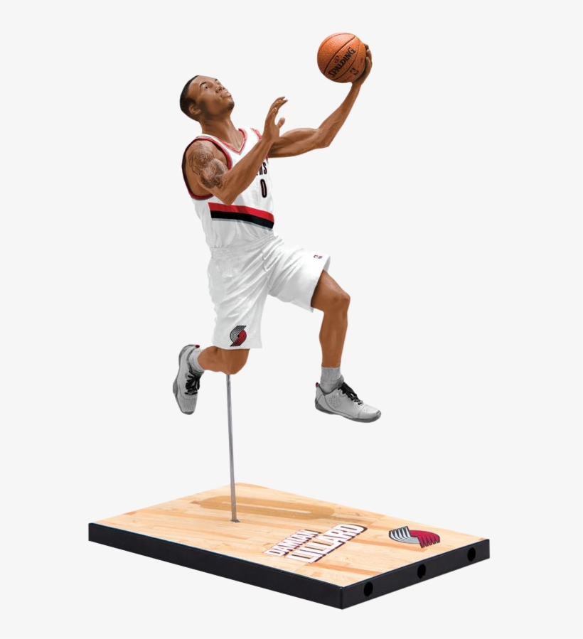 Damian Lillard 7” Action Figure By Mcfarlane Toys - Mcfarlane Nba Series 30, transparent png