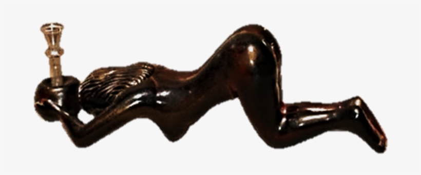 Ceramic Nude Lady Waterpipe - Nude Ceramic, transparent png