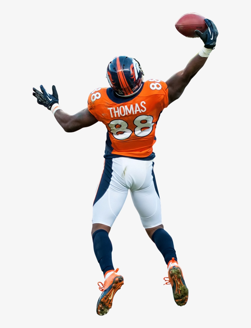 Demaryius Thomas Cut Out - 608x990 PNG Download - PNGkit