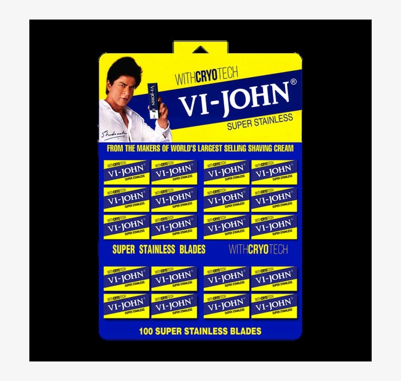 Spek Harga Vijohn Super Stainless Double Edge Blades - Poster, transparent png