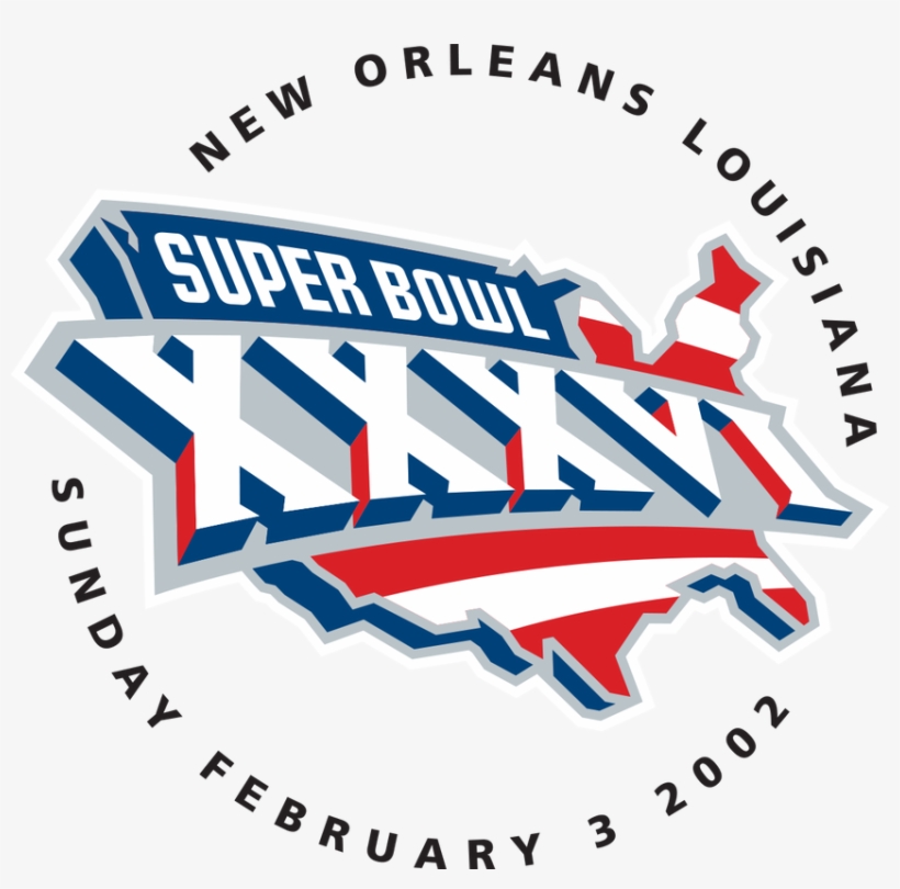 Super Bowl Xxlii Was Played At The Rose Bowl - Super Bowl 36 Symbol, transparent png